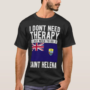 Camiseta Não preciso de terapia, só preciso de ir ao Santo.