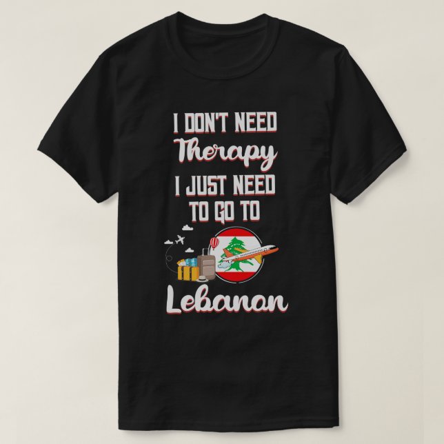 Camiseta Não Preciso De Terapia Só Preciso De Ir Para O Líb (Frente do Design)
