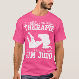 Camiseta Não Preciso De Terapia Só Preciso De Judo