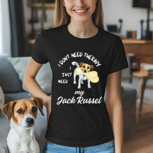 Camiseta Não preciso de terapia, só preciso do meu Jack Rus