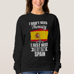 Camiseta Não Preciso de Terapia, Só Preciso Ir Para a Espan