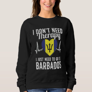 Camiseta Não Preciso de Terapia, Só Preciso Ir Para Barbado
