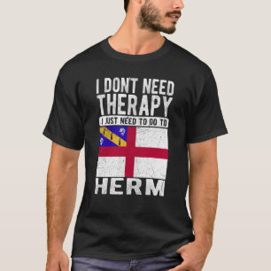 Camiseta Não preciso de terapia. Só preciso ir para Herm.