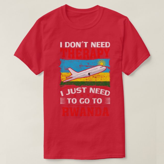 Camiseta Não Preciso De Terapia Só Preciso Ir Para R1 (Frente do Design)