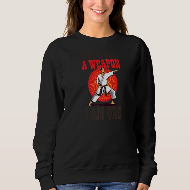 Camiseta Não preciso de uma arma, sou um Karate (Frente)