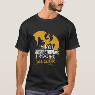 Camiseta Não Procrastinando o Doing Side Busca Dragão