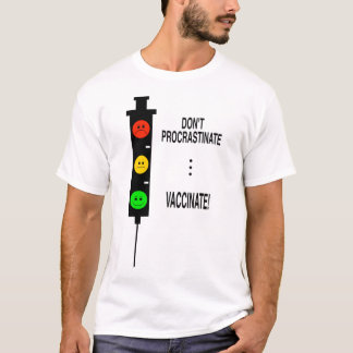 Camiseta Não procrastinem... Vacinem!