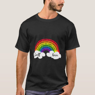 Camiseta Não Procure Seu Valor No Pessoas Rainbow Self-L