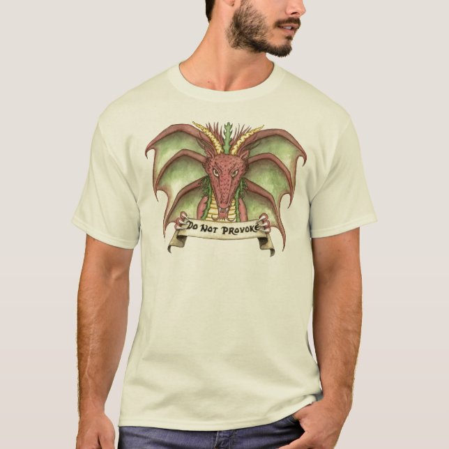 Camiseta Não provoque (Frente)