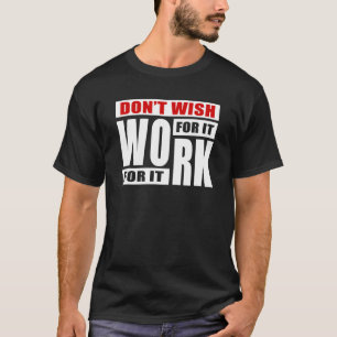 Camiseta Não quero que funcione para que o Excelente de ins