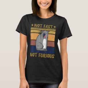 Camiseta Não Rápido Não Furioso Gato