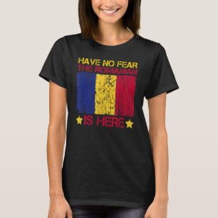 Camiseta Não Receio Que O Romeno Esteja Aqui A Citar Para U