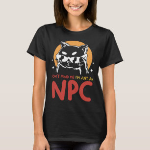 Camiseta Não Repare Em Mim Eu Sou Apenas Um NPC Gato Jogan