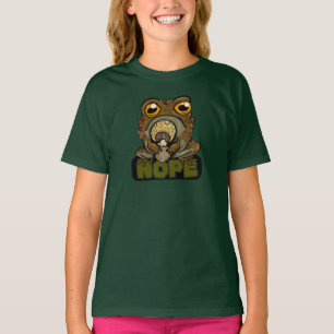 Camiseta Não! Sapo rabugento