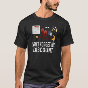 Camiseta Não se esqueça da minha velha Pessoas sarcástica