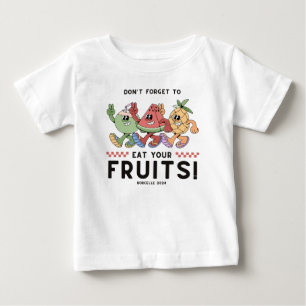Camiseta Não se esqueça de comer suas frutas