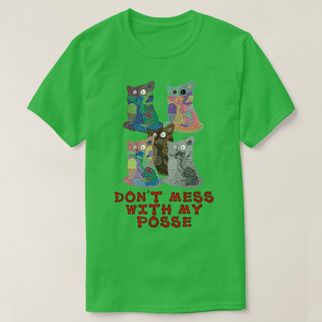 Camiseta Não Se Mestione Com Minha Posse (Frente do Design)
