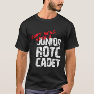Camiseta Não Se Mestione Com Um Cadete Rotc Hoodie C