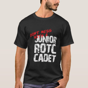 Camiseta Não Se Mestione Com Um Cadete Rotc Hoodie C