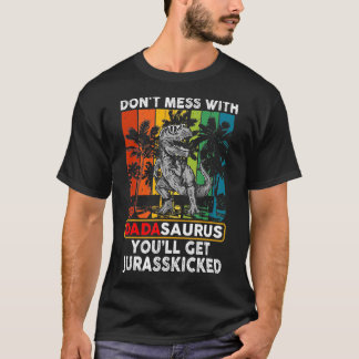 Camiseta Não Se Mestique Com Dadasaurus Você Vai Ter Jurass