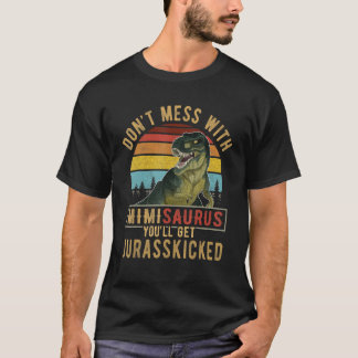 Camiseta Não Se Mestique Com Mimissauro Você Vai Ter Jurass