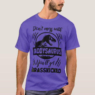 Camiseta Não Se Mestique Com PapaiSAURUS Você Vai Ter Juras