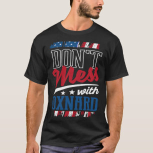 Camiseta Não se meta com a Trip de Humor CA da Oxnard Calif