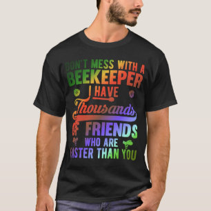 Camiseta Não se meta com apicultor