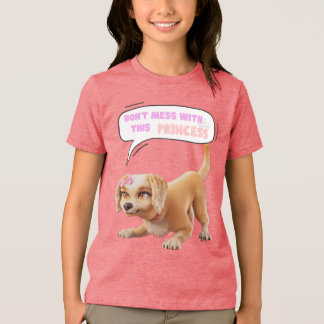 Camiseta Não se meta com esta princesa