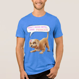 Camiseta Não se meta com esta princesa
