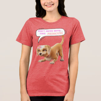 Camiseta Não se meta com esta princesa