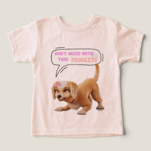 Camiseta Não se meta com esta princesa