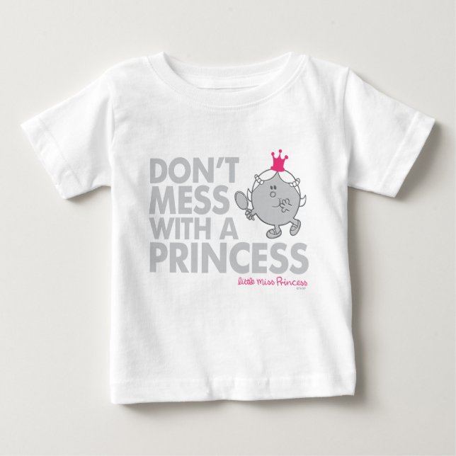 Camiseta Não se meta com Miss Princesa (Frente)