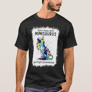 Camiseta Não se meta com o Mimisauro. Você vai se divertir