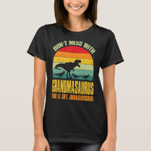 Camiseta Não se meta com o vovô, você vai ficar com o Juras