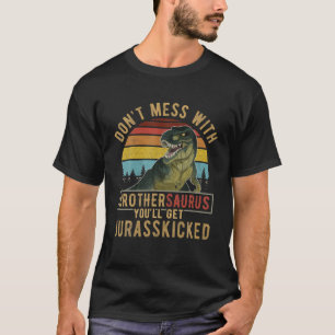 Camiseta Não se meta com os Irsauros. Você vai ficar com o