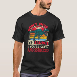 Camiseta Não se meta com Tio Surus, eu Jurasschutei Tiranõe