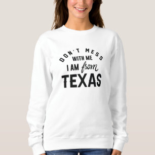 Camiseta Não se meta comigo Eu sou do Texas