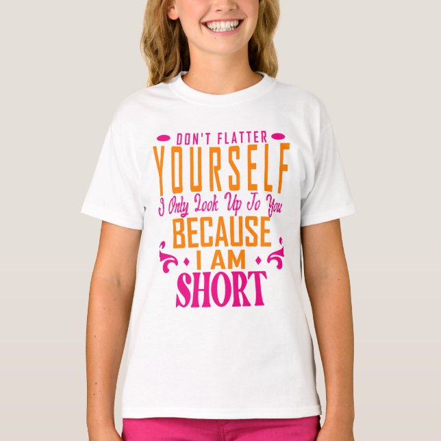 Camiseta Não se meta só em olhar para você porque (Frente)