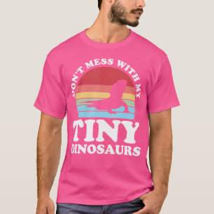 Camiseta Não Se Mole Com Os Meus Pequenos Dinossauros.