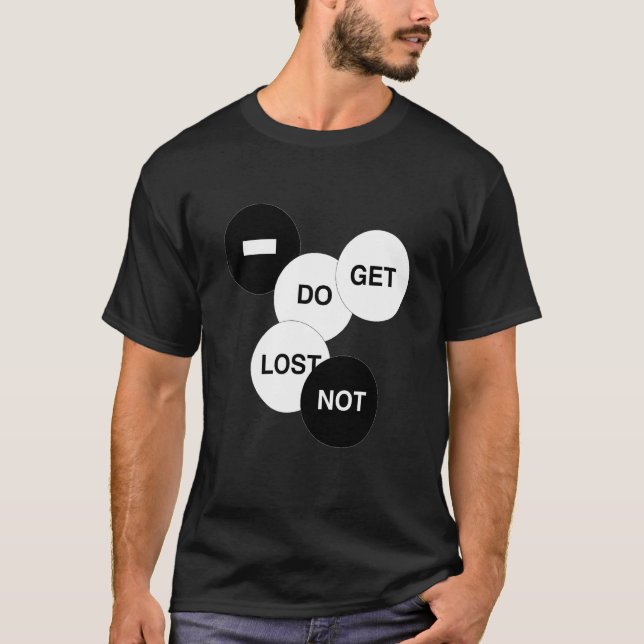 Camiseta Não se perca (Frente)