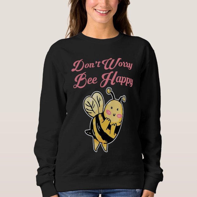 Camiseta Não se Preocupe, Abelha Feliz (Frente)