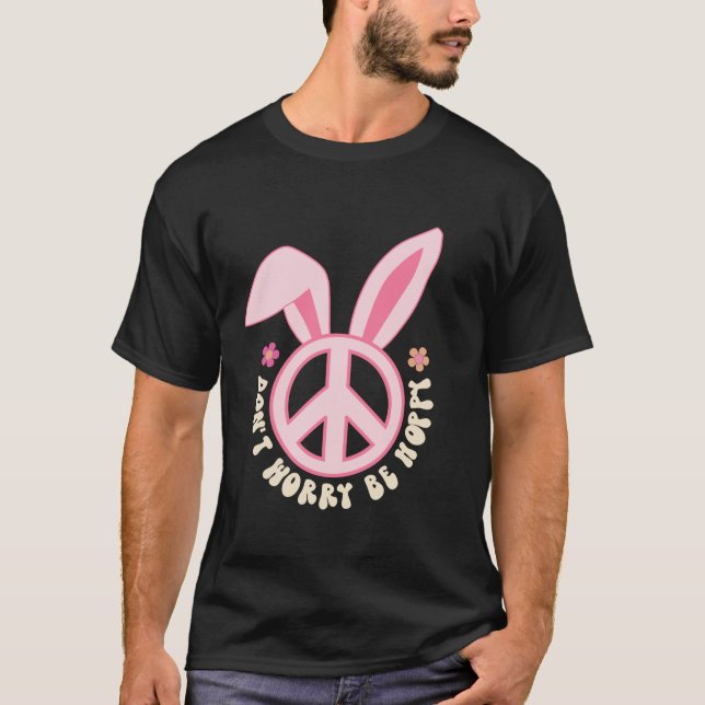 Camiseta Não Se Preocupe Com A Páscoa Coelhinha Da Paz Espe (Frente)