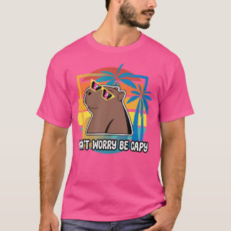 Camiseta Não Se Preocupe Com Capy Capybara, Cite Rodent Fun