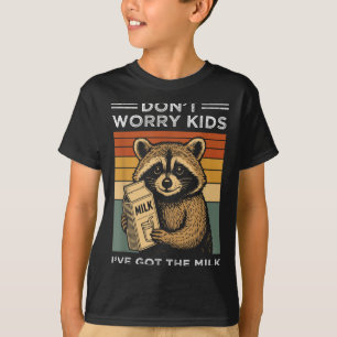 Camiseta Não se preocupe Crianças Eu tenho a gordura retrô