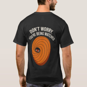 Camiseta Não se preocupe, Cyber, Anime T-Shirt)