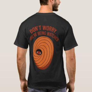 Camiseta Não se preocupe, Cyber, Anime T-Shirt)