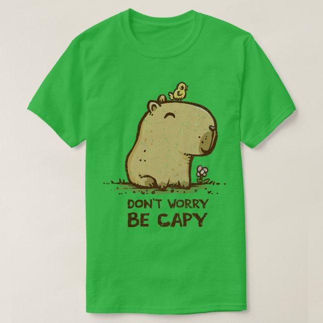 Camiseta Não Se Preocupe De Ser Capaz (Frente do Design)