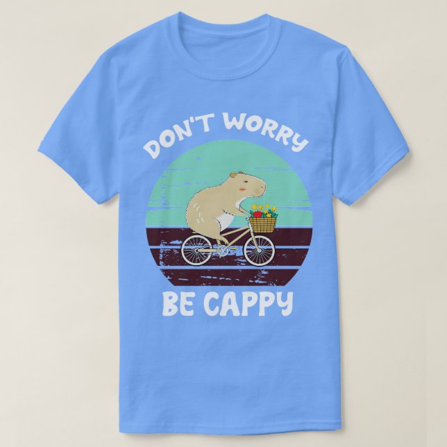 Camiseta Não Se Preocupe De Ser Cappy (Frente do Design)