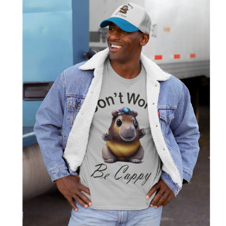 Camiseta Não se preocupe em ser Cappy, Capybara